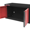 Celokovová dvoukřídlá závěsná skříňka PROFI RED 680x281x350 mm - RWGB1326C