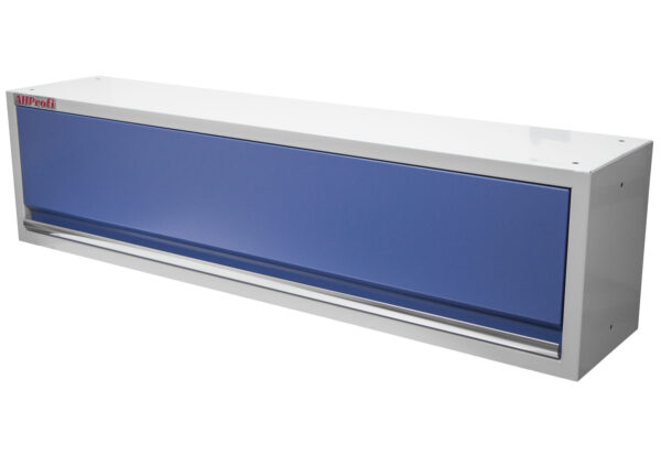 Celokovová závěsná skříňka PROFI BLUE s výklopnými dvířky 1360x281x350 mm - MWGB1326W