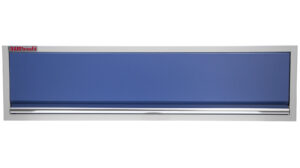Celokovová závěsná skříňka PROFI BLUE s výklopnými dvířky 1360x281x350 mm - MWGB1326W