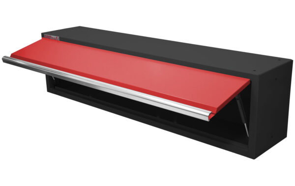 Celokovová závěsná skříňka PROFI RED s výklopnými dvířky 1360x281x350 mm - RWGB1326W