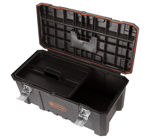 Plastový vodotěsný kufr na nářadí, 535 x 288 x 254 mm - TC320390