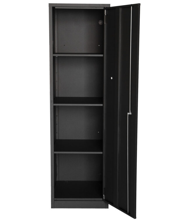 Jednokřídlá celokovová dílenská skříň 600 x 600 x 2090 mm - AH082