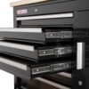 Pojízdný pracovní stůl / skříňka na nářadí s pracovní deskou - TBR-L4407E-B