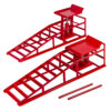 Nájezdové rampy s hydraulickým zvedákem