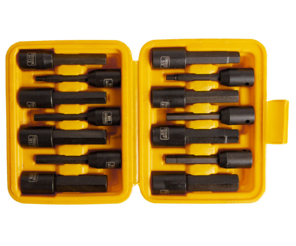 Sada nástrčných klíčů HEX, 1/2", 14 ks - HT206202