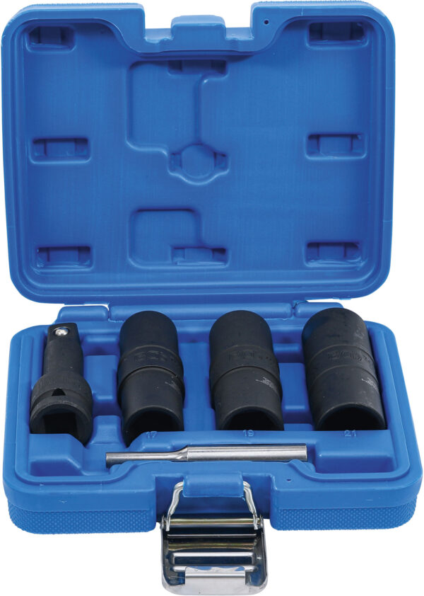 Sada na poškozené šrouby a matice, oboustranné, 1/2", 17, 19, 21 mm - B7467