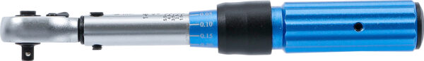 Momentový klíč 1/4" s certifikátem, 1 - 6 Nm - B2824