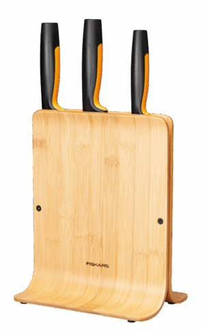 Sada nožů Fiskars Functional Form v bambusovém bloku