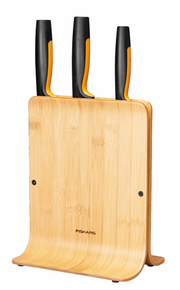 Sada nožů Fiskars Functional Form v bambusovém bloku
