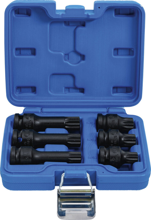Nástrčné klíče 1/2", XZN, M14-M18, 6 ks - B5380