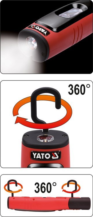 Dílenská LED svítilna, 3,5 W - YT-085081