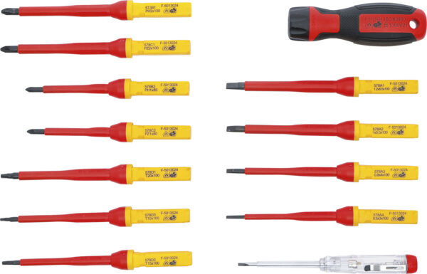 Sada elektrikářských šroubováků VDE, 13 ks - B35814