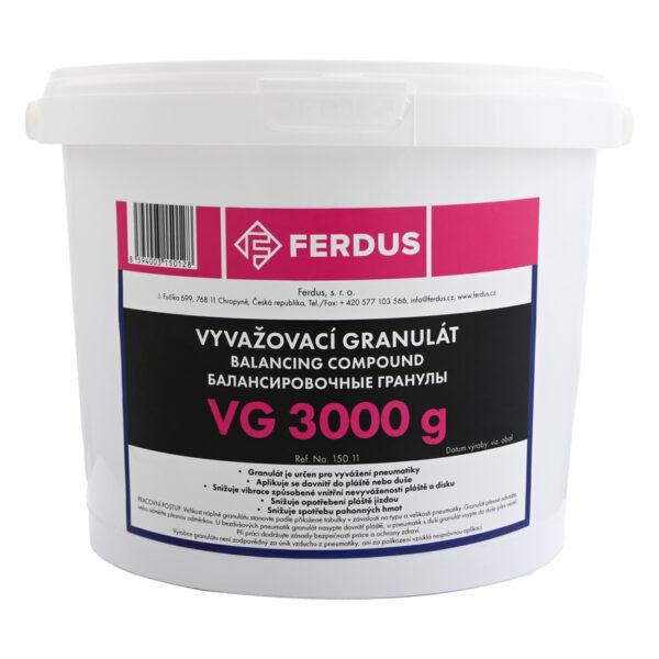 Vyvažovací granulát (prášek)