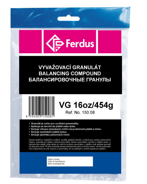 Vyvažovací granulát (prášek)