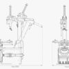 Zouvačka pneumatik 6-28" LC889N + Helper AL320C - F16100