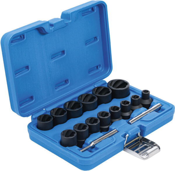 Sada nástrčných klíčů na poškozené šrouby, 1/2", SW 8 - 27 mm, 16 ks - B5269
