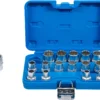 Nástrčné klíče, dvanáctihranné, 1/2", 8 - 24 mm, 16 ks - B2226