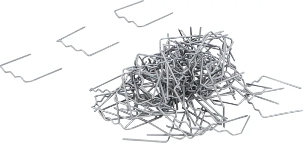 Sponky na opravu plastů, typ U, 0,6 mm, 100 ks - B73350