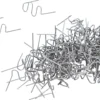 Sponky na opravu plastů, typ S, 0,6 mm, 100 ks - B73352