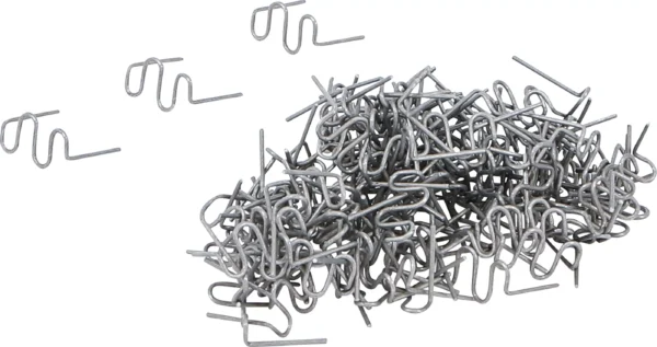 Sponky na opravu plastů, typ S, 0,8 mm, 100 ks - B73353