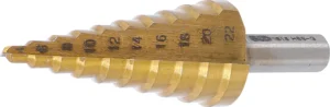 Stupňovitý kuželový vrták 4 - 22 mm