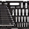 Profesionální gola sada 1/4", 3/8" a 1/2" s klíči, 220 ks