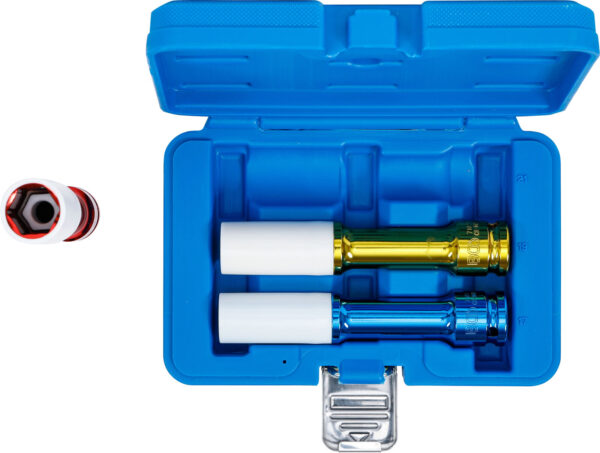Sada nástrčných klíčů na ALU kola, prodloužené, 1/2", 3 ks - BGS 7100