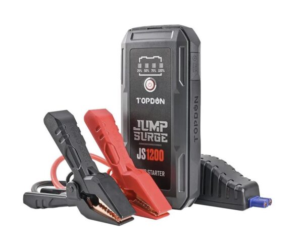 TOPDON Car Jump Starter JumpSurge 1200, 10 000 mAh