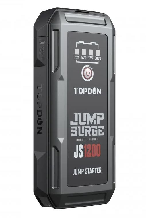 TOPDON Car Jump Starter JumpSurge 1200, 10 000 mAh