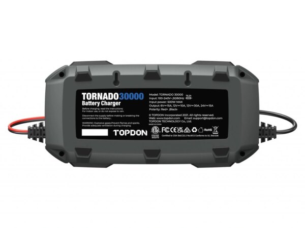 TOPDON Nabíječka autobaterie Tornado 30000, 360 W