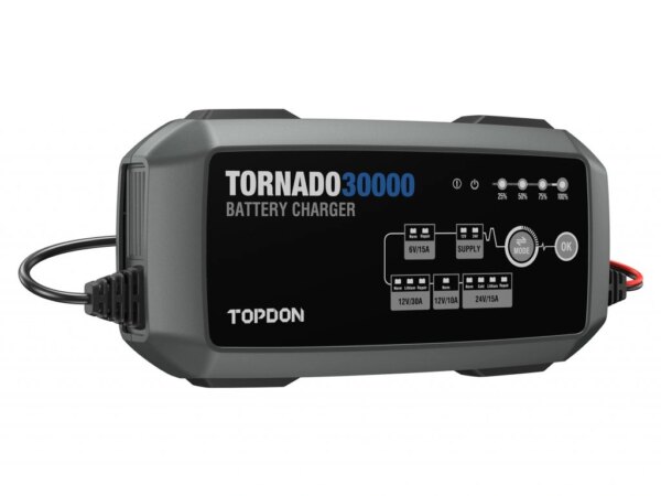 TOPDON Nabíječka autobaterie Tornado 30000, 360 W