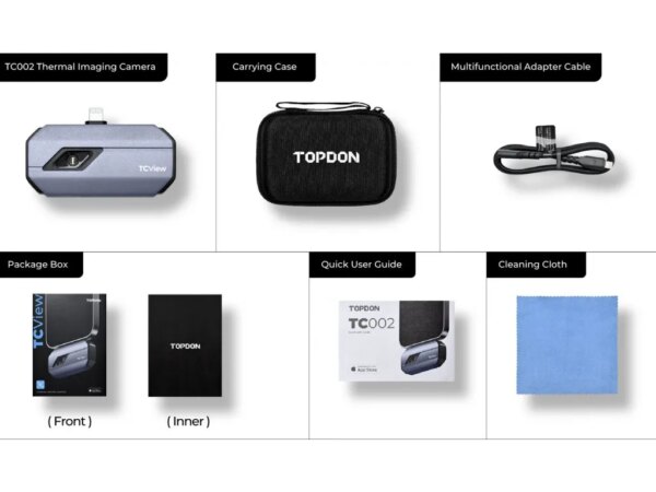 Termální infrakamera TOPDON TCView TC002