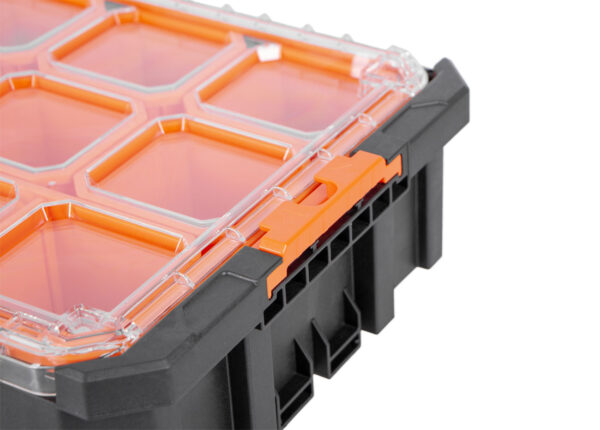 Organizér na šroubky a drobný materiál, 12 přihrádek - TC320369