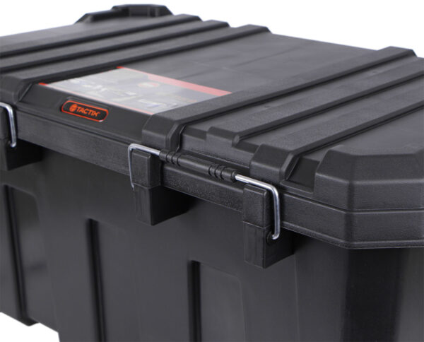 Plastový úložný box s víkem, 850 x 490 x 390 mm, 85 l - TC320506