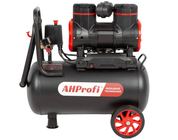 Bezolejový kompresor 24L, 1450W, 2 písty  - AH0024