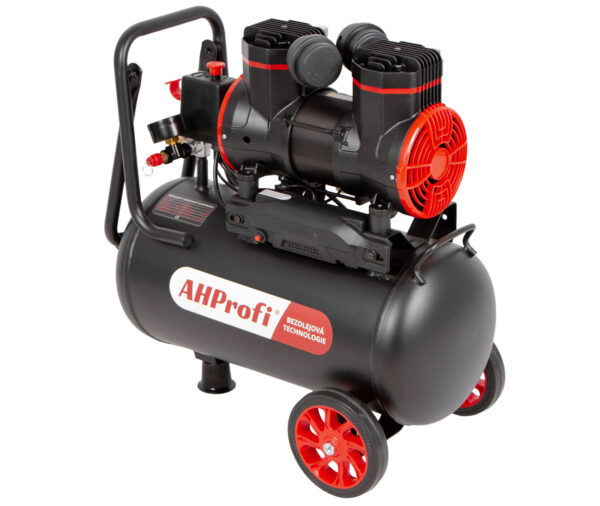 Bezolejový kompresor 24L, 1450W, 2 písty  - AH0024