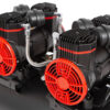 Bezolejový kompresor 50L, 2x1450W, 4 písty - AH0050