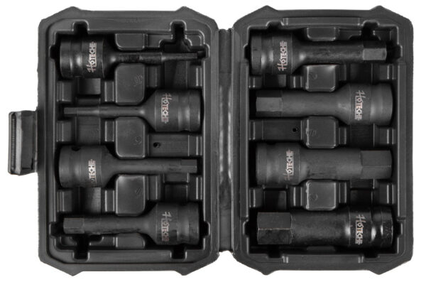 Sada vnějších nástrčných klíčů HEX 1/2", 8 ks - HT206200