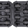 Sada vnějších nástrčných klíčů TORX 1/2", 8 ks - HT206201