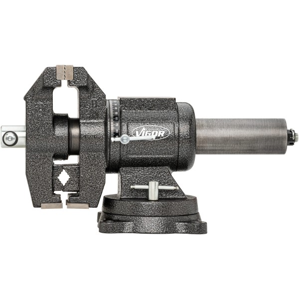 Dílenský svěrák s otočným talířem, 150mm - V6150N