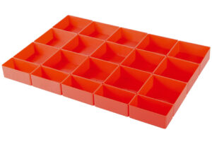 Sada plastových boxů do zásuvky dílenského vozíku