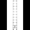 Hliníkový teleskopický žebřík, 11 stupňů, 3,2 m, max. zátěž 125 kg