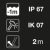 Čelovka PETZL Aria 2 R, 600 lm - E071AA00